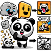 Funny Panda Emotions