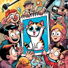Excitement over the Cat Drawing