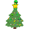 Alien Christmas Tree