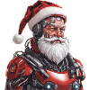 Cyborg Weihnachtsmann