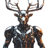 Cyborg Reindeer