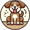Playful Cartoon Dog Design