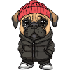 Bullmastiff Dog Cartoon