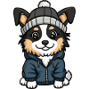 Australian Shepherd Cartoon