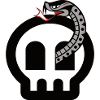 Skull & Snake Classic Tattoo