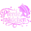 Pferdemädchen - Mädchen liebt Pferde