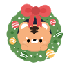 Tiger Christmas