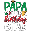 Papa de la fille d’anniversaire