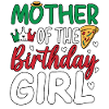 Mère de la fille d’anniversaire