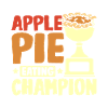 Apple pie eating champion