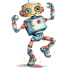 Un robot dansant