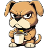 Dog cartoon