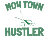 Lawn mower mowing