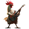Guitare Coq