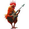 Rooster Guitar