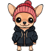 Chihuahua Dog Cartoon