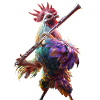 Flûte de coq