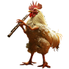 Rooster Flute