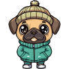 Mastiff Dog Cartoon