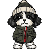 Havanese Dog Cartoon