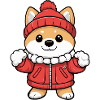 Samoyed Dog Cartoon