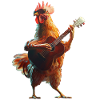 Rooster Ukulele