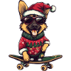 German Shepherd Christmas Funny