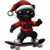 Panther Christmas Funny
