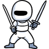 Double épée Ninja