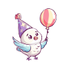 Dove Bird Birthday Comic Cute