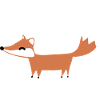 Niedlicher kleiner Fuchs