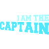 Jeg er kaptajnen Sømand, der siger tekst citat logo