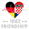 Germany and Croatia 100% friendship
