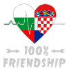 Bulgaria and Croatia 100% friendship