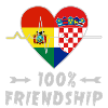 Bolivia and Croatia 100% friendship