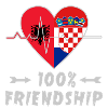 Albania and Croatia 100% friendship