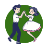 Dancing Couple Dancers