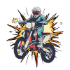 Dirt Bike Motorcycle