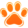 Pfote orange