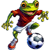 Frösche Fussball