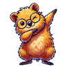 Quokka, Australian Animal, Dabbing