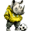 Rhinos Soccer / Soccer Rhinoceros