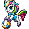 Fussball Ponys