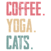 Coffee Yoga Cats