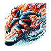 Fascinating snowboard adventure