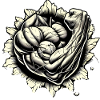 Muscular Arm Breaking Through Wall
