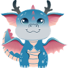 Azure Dragonling Charm