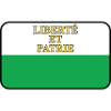 Flaggenvignette oder Logo der Waadt
