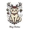Joyeux Noël Amis Chats