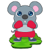 Maus Boxer Boxhandschuhe Boxen